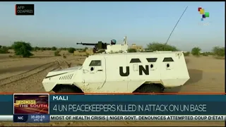 Mali: 4 UN peacekeepers killed in attack on UN base