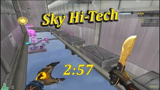 CF West: Pro Parkour God Record 2:57 Sky Hi-Tech