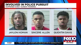 MPD arrests 3 after attempting to elude