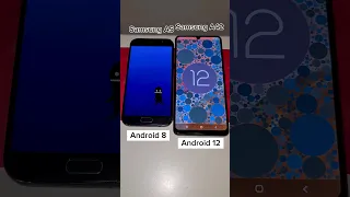 Boot up test Samsung A5 vs Samsung A42 | Android Oreo vs Android 12 #android8 #android12 #galaxya42