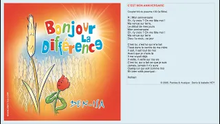 C'est mon anniversaire (album "Bonjour la différence", Den-Isa)