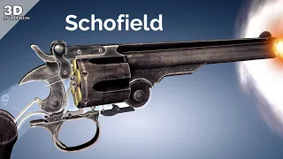 3D Animation: How the Smith & Wesson Schofield Revolver works