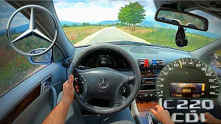 2000 Mercedes Benz C220 CDI W203 - POV Drive
