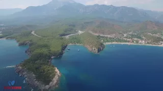 kemer-çamyuva (havadan çekim)