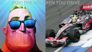 Mr Incredible Becoming Canny: McLaren F1 Cars
