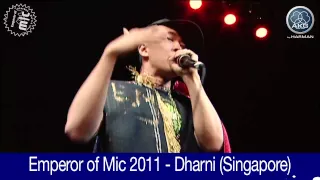 Beatboxing dharni vs. slizzer - Final - Emperor of Mic 2011