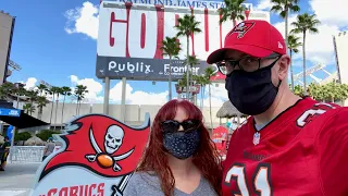 The 2020 Tampa Bay Buccaneers Game Day Experience | Fans In Raymond James Stadium NFL