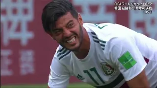 Korean dirty football 2018 W-Cup VS Mexico