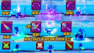 🔥EVERYTHING NEW IN THIS CRAZY UPDATE In Roblox Blade Ball! 🔥Plus a Runic BLADE GIVEAWAY🔥