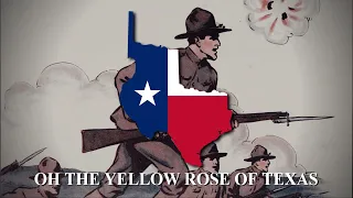 "The Yellow Rose of Texas" - American Traditional Folk Song [LYRICS]