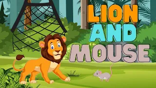 (2 IN 1 STORY) LION & MOUSE AND LION & RABBIT Full teaching video |  @kidsdream22