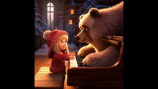 Masha and the Bear The Grand Piano Lesson Episode 19: 20 Enchanting Facts #mashaandthebear #russia