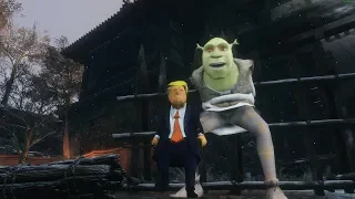 Sekiro - Donald Trump VS Shrek