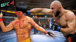 Bruce Lee vs. Omari Akhmedov | professional MMA (EA sports UFC 4)