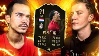 FIFA 19 : Van Dijk Striker SQUAD BUILDER BATTLE 😱🔥