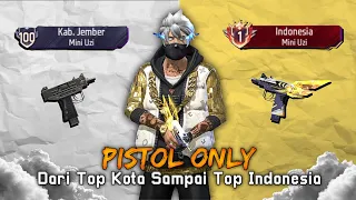 Namatin Weapon Glory Free Fire Dari Top Kota Sampai Top Indonesia PISTOL - BR Ranked