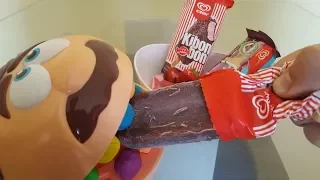 José comilão come sorvete de picolé   ice cream Popsicle