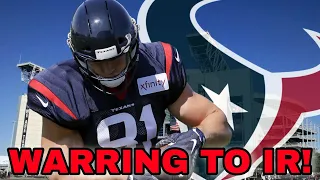 TEXANS PLACE KAHALE WARRING ON IR! O'BRIEN MESSED UP!