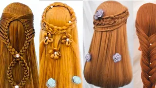 Amazing 4 and beautiful hairstyles simple hairstyles and open hairstyles
