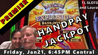 DANCING DRUMS EXPLOSION HandPay JackPot  At Four Winds Casino