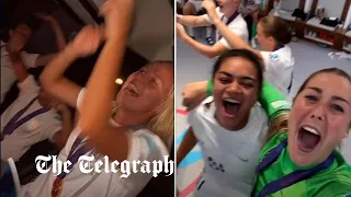 The Lionesses party into the night after Euros 2022 win