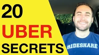 20 SECRETS NEW UBER DRIVERS DON'T KNOW!