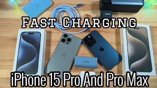 iPhone 15 Pro And Pro Max | Best FAST Chargers |