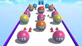 Ball Merge 2048  - All Level Gameplay Best Mobile Games (Lv 526-531)