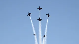 Blue Angels At Winter Training Monday 3-4-24