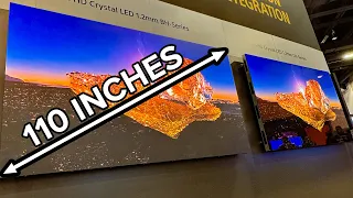 Sony's MASSIVE 110 INCH Crystal LED TV's and MORE at CEDIA 2023!