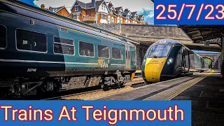 Trains At Teignmouth 25/7/23