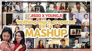 BLACKPINK JISOO  X YOUNGJI [Nothing much prepared] EP.14 Reaction Mashup