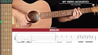 My Hero Guitar Cover Foo Fighters 🎸|Tabs + Chords|