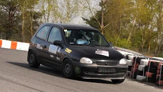 Mateusz Grygoruk, Opel Corsa - Puchar Toru Modlin 2024 - 1 runda - 07.04.2024