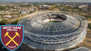 WEST HAM UNITED Stadium (London Stadium) Aerial View