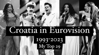 Croatia in Eurovision: My Top 29