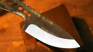 HOW TO MAKE A KNIFE BEVEL [Trollsky Knifemaking]