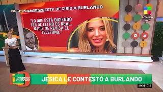 Explotó la guerra en #DesayunoAmericano: Fernando Burlando vs. Jésica Cirio