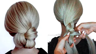 😱 EASY 1 minute UPDO hairstyle for wedding and party || trending hairstyle || party hairstyle ||