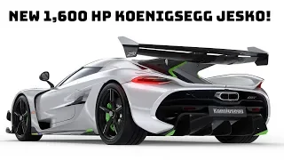 THIS is the NEW 1,600 HP Koenigsegg Jesko!