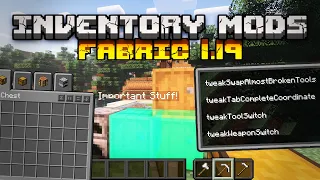 14 Inventory Mods that's client-side [Fabric 1.19.2]