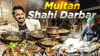 Extreme Desi Food LEVEL 9999 in Multan 😍 Shahi Platter, Mutton Karahi, Beef Pulao Street Food Multan