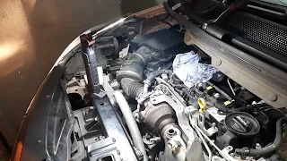 Opel Zafira 1.6cdti with diesel particulate filter(DPF) BLOCKED by soot,lambda probe is disassembled