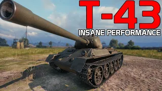 T-43: Insane performance| World of Tanks