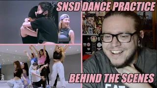 Girls' Generation 소녀시대 'FOREVER 1' Dance Practice Behind The Scenes REACTION | SNSD