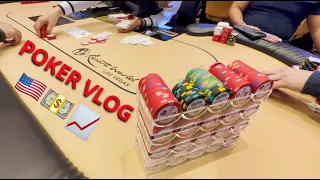 Cash Game em Las Vegas | Como Ganhei MUITO DINHEIRO no POKER dos EUA #poquer