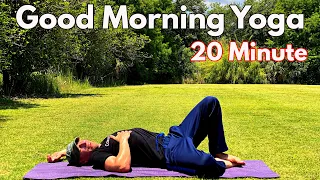 20 Min GOOD MORNING YOGA - Full Body Stretch & Strength - Sean Vigue