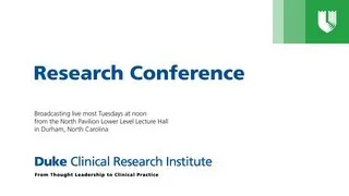 Research Conference