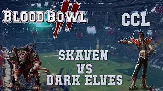 Blood Bowl 2 - Skaven (the Sage) vs Dark Elves - CCL G21