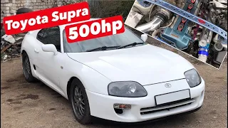 2JZ-GTE 500+HP в Toyota Supra! ИДЕАЛЬНАЯ СУПРА! Форсунки с AliExpress! Как из фильма ФОРСАЖ!